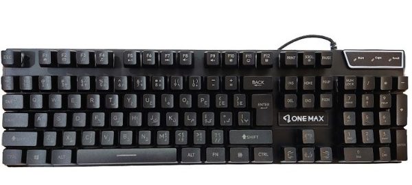 کیبورد گیمینگ وان مکس مدل OM-G5500 با سیم